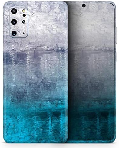 תכנן סיור מופשט שמן מופשט מגן על כיסוי עור עטיפת ויניל עטיפת ויניל תואם ל- Samsung Galaxy S20