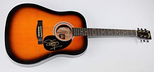ריק ספרינגפילד ג ' סי של ילדה אותנטי חתם עם חתימה פרץ מלא גודל אקוסטית גיטרה לואה