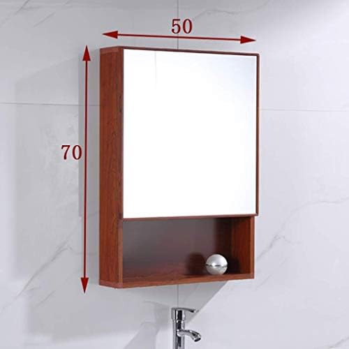 מראת איפור, מלבן קיר רכוב יופי מראה במעונות חדר הלבשה שולחן מראה יכול להיות התהפך אחסון אמבטיה מראה מרובה סגנונות, ב,7050