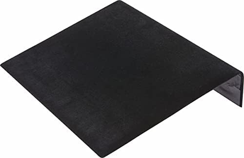 עמדת תצוגה של צמיד קטיפה שחור של פלימור, 10.25 W x 8.25 D x 1.875 H