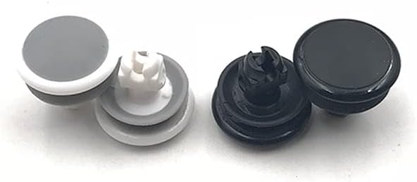 Zliu Fire 2 PCS לבן שחור שחור 3D אנלוגי כפתור מכסה ג'ויסטיק כובע נדנדה לג'ויסטיק עבור PSVITA 1000 PSV 1000 בקר