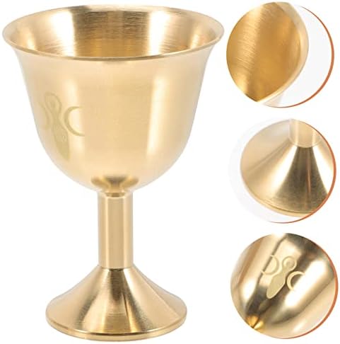 גארנק בציר משקפיים שמפו משקפיים בציר כוסות פולחן מזבח גביע מקדש יין כוס מימי הביניים גביע גביע מים כוס שולחן קדוש