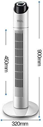 ליליאנג-אוויר קריר נייד מגדל מאוורר 9 סוגים של רוח תחושה אינטליגנטי שלט רחוק בזמן אמת טמפרטורת תצוגת 6 מ ' שלט רחוק בית