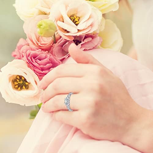 2023 חדש ולנטיין של טבעת נשים של חתונה טבעת תכשיטי טבעת אופנה יום הולדת אירוסין יום מתנת טבעות נוער תכשיטי סט