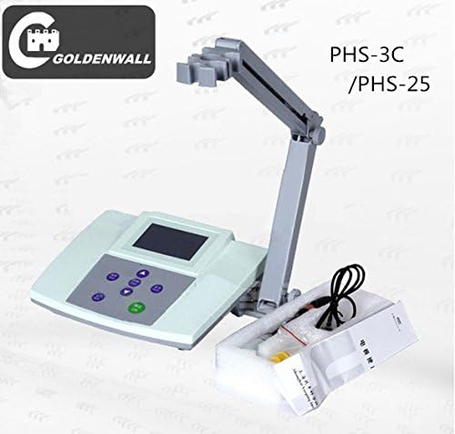 CGoldenwall מעבדה pH מד חומציות שולחן עבודה מד חומציות דיוק גבוה בדיקת pH תצוגה דיגיטלית PH PH PHS-3C/PHS-25/PHS-3CB/PHS-3CU