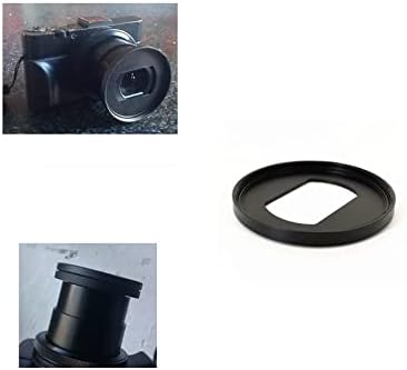טבעת מתאם מתכת מצלמת מגן עם מדבקה מאחורי גודל התאמה 52 ממ עבור Sony RX100 Mark V RX100 Mark IV RX100 Mark III RX100
