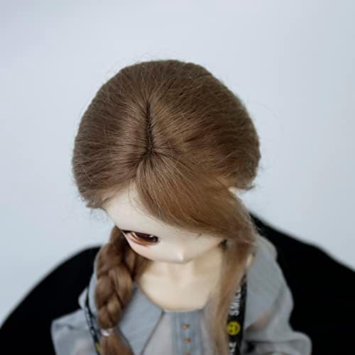 פאה בובה של AIDOLLA עבור 1/3 BJD SD בובה פאה, בנות מתנה טמפרטורה גבוהה סיבים סינטטיים סיבים ארוכים שיער סינטטי