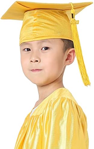 בוגר גן סיום כובע עם 2023 ציצית בגיל רך ילדים עבור בני בנות מתכוונן אלסטי