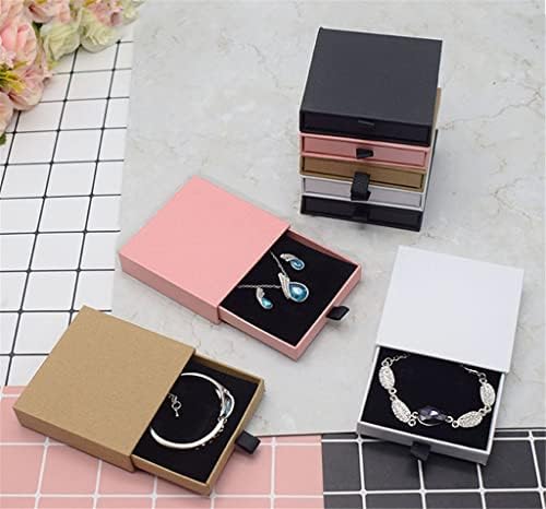 OLIMY CHRAFT CORAFT מגירת נייר אריזת תכשיטים אריזה קופסת ברכה שרשרת שרשרת צמיד תצוגת מתנה קופסאות קופסאות קרטון