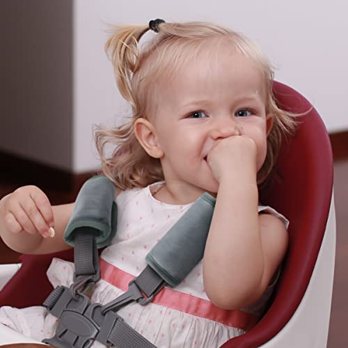 Coolbebe רצועות מושב מכונית רפידות כתף לילדים לתינוקות, כיסויי חגורת בטיחות סופר רכים לכל מושבי הרכב/כיסא/טיולון/כיסא