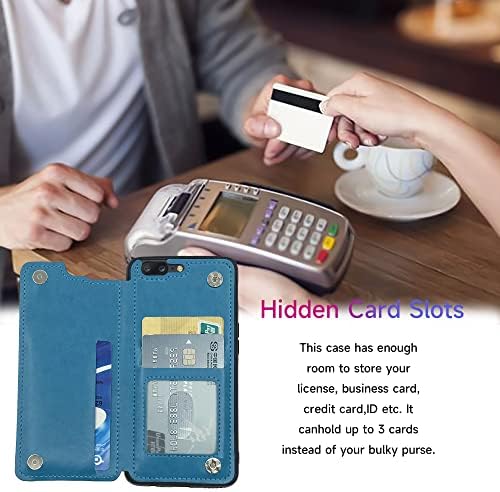 טלפון מקרה עבור אחד בתוספת 5 ארנק כיסוי עם עור אשראי כרטיס מחזיק מעמד סלולרי נייד מחוספס כיסוי עבור אחד בתוספת 5 5000 אחד