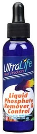 מוצרי שונית Ultralife מסיר פוספט נוזלי ובקרה 2oz.