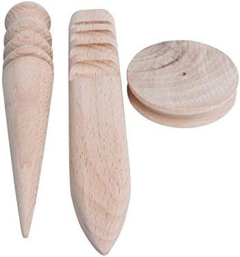 3 יחידות עץ מחלקת עץ לעור עור עץ עור בוערת גימור קצה
