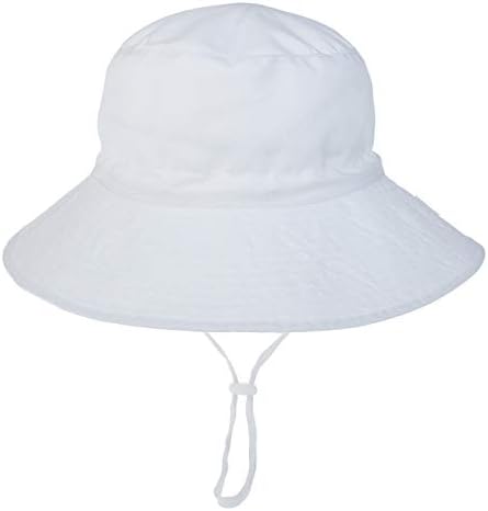 זנדו בנות תינוקות כובע שמש כובע קיץ כובע UPF 50+ כובע הגנה מפני כובע דלי שוליים רחבים לילדות תינוקות בנות