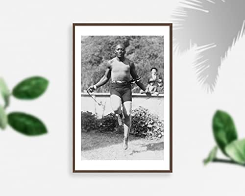 תמונות אינסופיות צילום: ג 'ק ג' ונסון, קפיצה בחבל, 1910