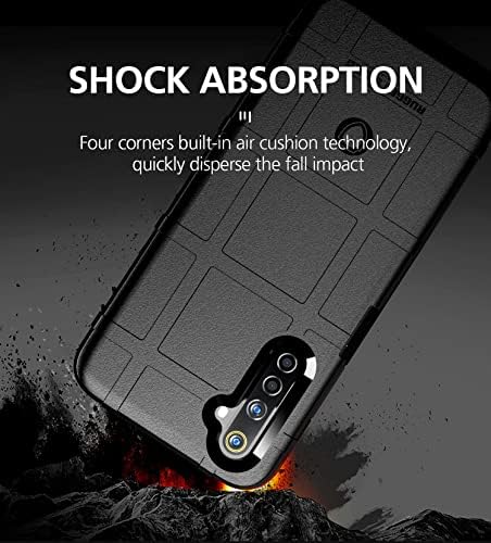 Qobnn Ultra Slim Case Case Silicone Case Oppo Realme 6/6s / Narzo, כיסוי מגן עם גלידה בטנה אחורי