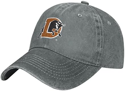 לוגו של דורהאם בולס כובע קאובוי קלאסי שטוף כובע בייסבול-כובע מתכוונן