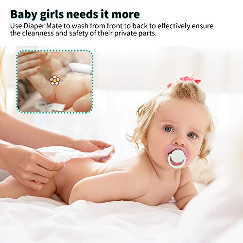 Insolife BIDET ניידת חשמלית לשטיפת התחת של תינוקות, ערכות רחצה לטיולי תינוקות לתינוק של ילדות תינוקות יילודים