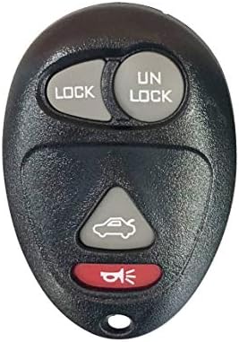 החלפה חדשה מרחוק כניסה ללא מפתח מפתח FOB Clicker Control Alarm עבור Buick 2001-2005 Century 2002-2007 Rendezvous