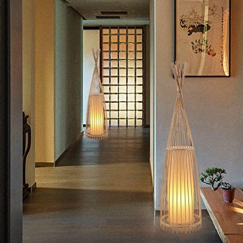 מנורת רצפה BHVXW סלון סלון מיטה ליד הזן רטרו רטרו יפנית אופנה יצירתית אור סביבה דקורטיבי