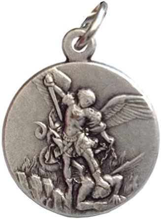 מדליית מיכאל הקדוש המלאך-מדליות הקדושים הפטרונים- תוצרת איטליה