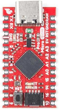 ערכת כבלים QWIIC של Sparkfun QWIIC Pro Micro-USB-C & QWIIC- תואם ללוח פיתוח ארדואינו 5V/16MHz מיקרו-בקר מיקרו