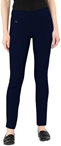 מכנסיים של Lisette L, מכנסי חלומות רזים ברגל, בד כספית, סגנון 71705, Inseam 31