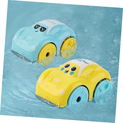 Zerodeko 2 pcs שעון שעון צעצועים לרכב צעצועי אמבטיה צעצועים לרכב צעצועים לרכב לילדים מכוניות צעצועים אמבטיה צעצועים אמבטיה