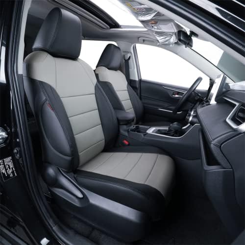 כיסויי מושב מותאמים אישית של Coverdream תואמים את Toyota Rav4 Le, Xle, Xle Premium, Limited 2019 2020 2021 2022 דגמים