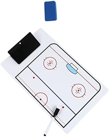כלי מגנטי של Besportble 1 סט ספורט יבש מחיקה לוחית דו צדדית מחיקה יבש לוח לוח הוקי לכדורסל בייסבול כדורגל כדורגל הוקי