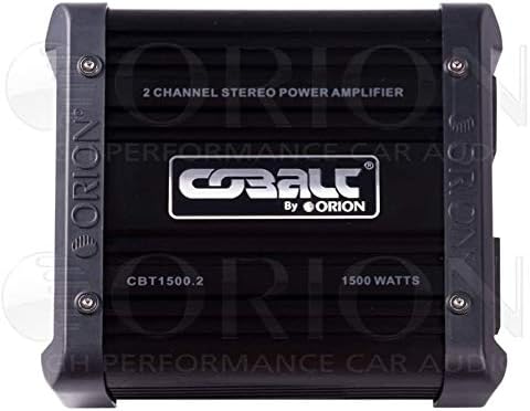 אוריון קובלט CBT-1500.2 2 ערוץ AMPLIER 1500 WATTS MAX כוח מוסיקה