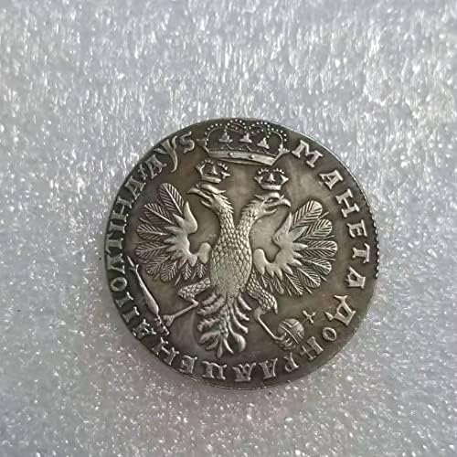 1724 רוסיה פורטינה 50 קופק העתק מטבע הנצחה מטבע 1664