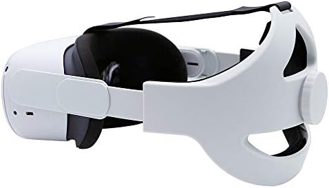רצועת עילית ל- Oculus Quest 2 VR רצועת ראש החלפת אוזניות ， 360 מעלות אוזניות ， אביזרי VR נוחים