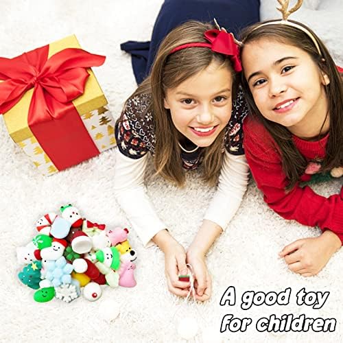 Gddochn 30 PCS צעצועים לחג המולד לחג המולד, Mini Kawaii Suke Swee