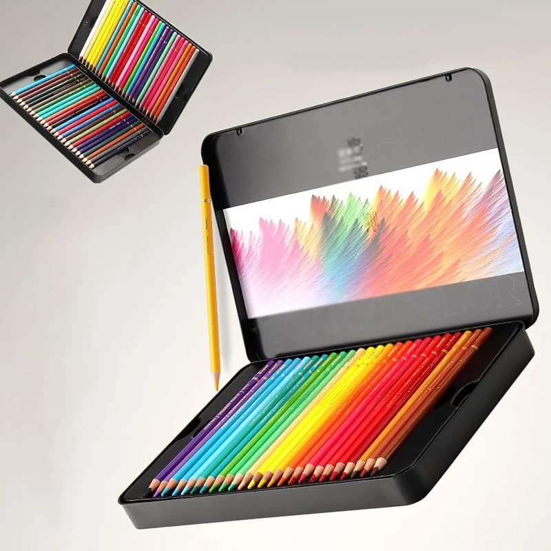 Walnuta צבעים מקצועיים צבע שמן עיפרון רישום ציור עפרונות צבעוניים קופסה לתיבה לציור אמנות ציוד באמנות בית ספר