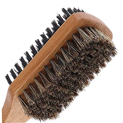 גברים של שיער מברשת זיפי סטיילינג זקן מברשת שיער,טבעי עץ גל זכר מברשת עבור בסדר,דק,קצר,ארוך,עבה,מתולתל, גלי שיער.