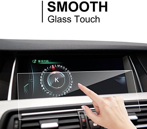 מזג זכוכית רכב ניווט מידע בידור מרכז מגע מסך מגן החלפה עבור 5 סדרה / 7 סדרת 10.2-אינץ מלבן מסך