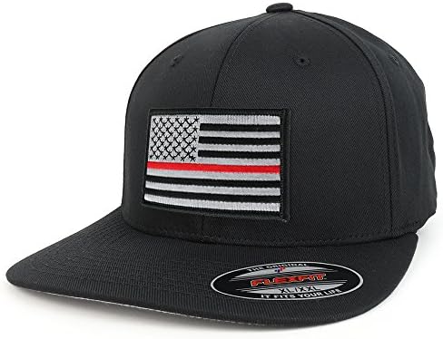 אמריקאי דגל רקום ברזל על תיקון פלקספיט כובע
