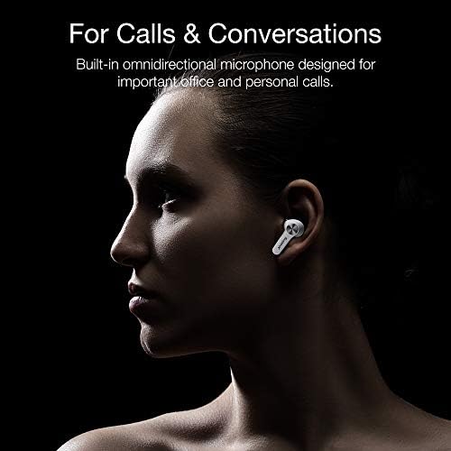 Superx Bluetooth 5.0 אוזניות אלחוטיות עם מארז טעינה IPX5 אוזניות/אוזניות אטומות זיעה/