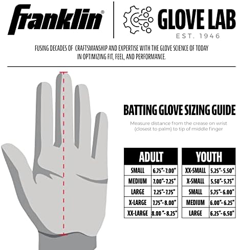 פרנקלין ספורט MLB SHOK-SORB X כפפות חבטות בייסבול