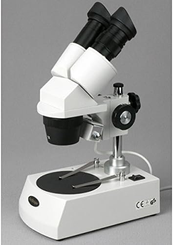 מיקרוסקופ סטריאו משקפת 305-פז, עיניות פי 10 ו-20, הגדלה פי 10/20/30/60, מטרות פי 1 ו-3, תאורת הלוגן עליונה ותחתונה,