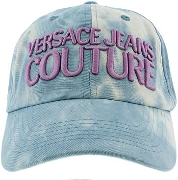 ורסאצ 'ה ג' ינס קוטור בייבי כחול עניבה כובע בייסבול-מידה אחת לגברים