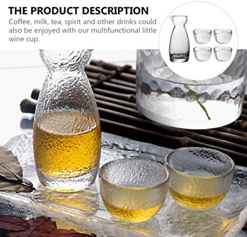 קאבילוק 1 מטה סט קרום מים סט זכוכית בסגנון יפני ערכת זכוכית סיר יין כוסות סיר סיר סיר סיר קומקום וכוס כוס כוס