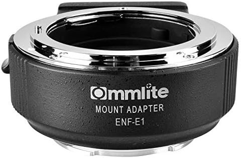 עדשת Commlite Pro nf למתאם המצלמה של הרכבה אלקטרונית
