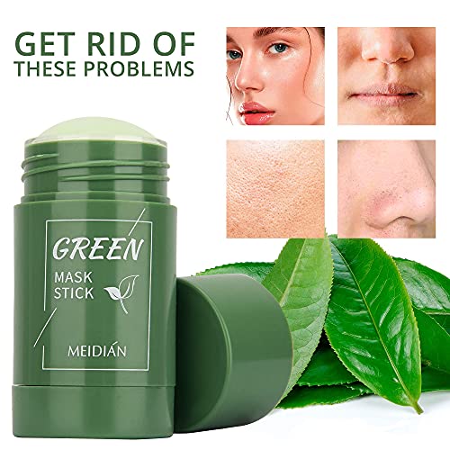 ירוק תה טיהור חימר מקל, פנים קרם לחות, שמן שליטה, עמוק נקי נקבובית, לכל סוגי העור