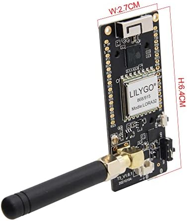 Lilygo Lora32 915MHz ESP32 לוח פיתוח OLED 0.96 אינץ 'כרטיס SD BLE WIFI TTGO PAXCOUNTER מודול