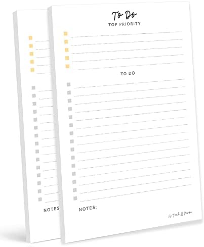 Teak & Moon Simply to Do-Fise Notepad, מכונית מתכנן רשימת מטלות, רשימת משימות קטנה, דברים נהדרים לעשות רשימה לעבודה,