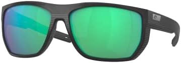קוסטה דל מאר סנטיאגו 6S9085 משקפי שמש מלבן לגברים + צרור עם מעצב IWEAR ערכת משקפי חינם