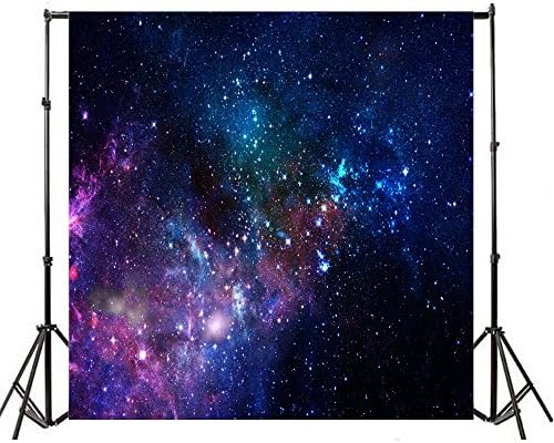 Aofoto 5x5ft ערפילית תפאורה כוכבת שמיים צילום רקע רקע יקום גלקסי חלל חיצוני ילד תינוקת ילד ילד ילד דיוקן אמנותי