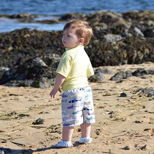 סט בגדי ים עם שרוול קצר של ילד שרוול קצר 50 + הגנה מפני השמש